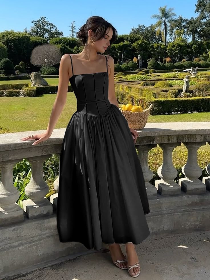 black dress