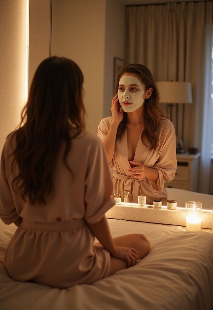 daily routine of a woman