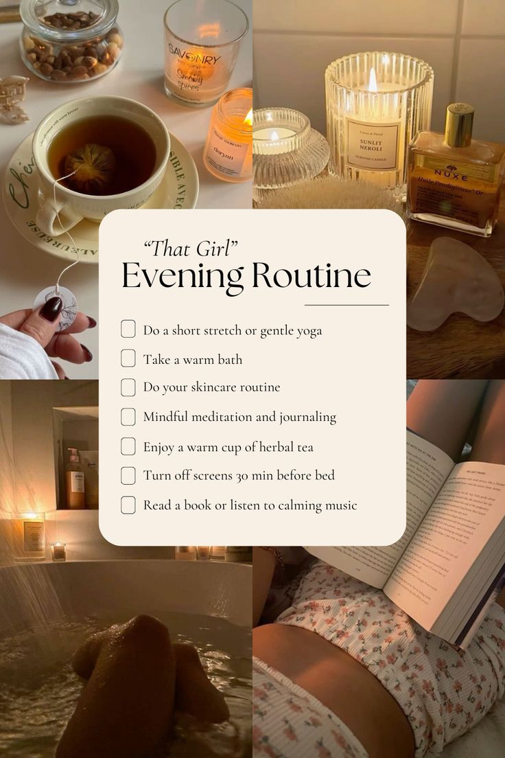 evening skincare routine