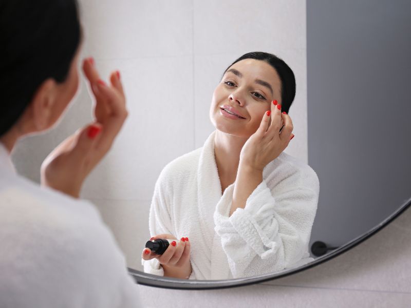 morning routine that sets the mood.