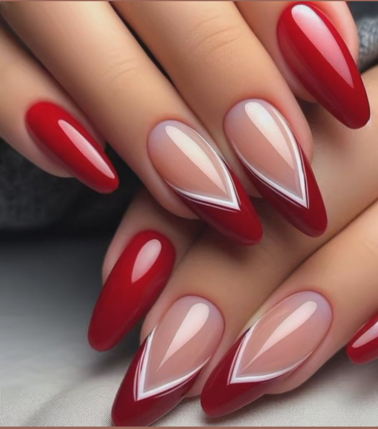 Red and pink mismatch 