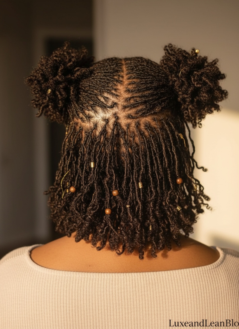 2026 Cute Loc Styles for Short Loc That Look Effortlessly Stylish